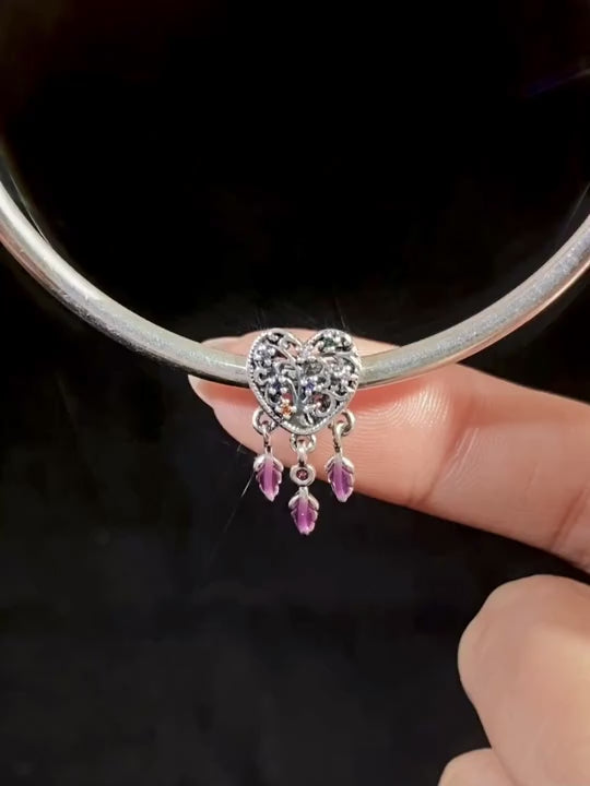 1 pezzo perla charm in argento sterling 925 serie torre alla moda adatto per bracciali, bangle, creazione gioielli fai da te e abbinamento gioielli per outfit quotidiani, decorazione per ragazze