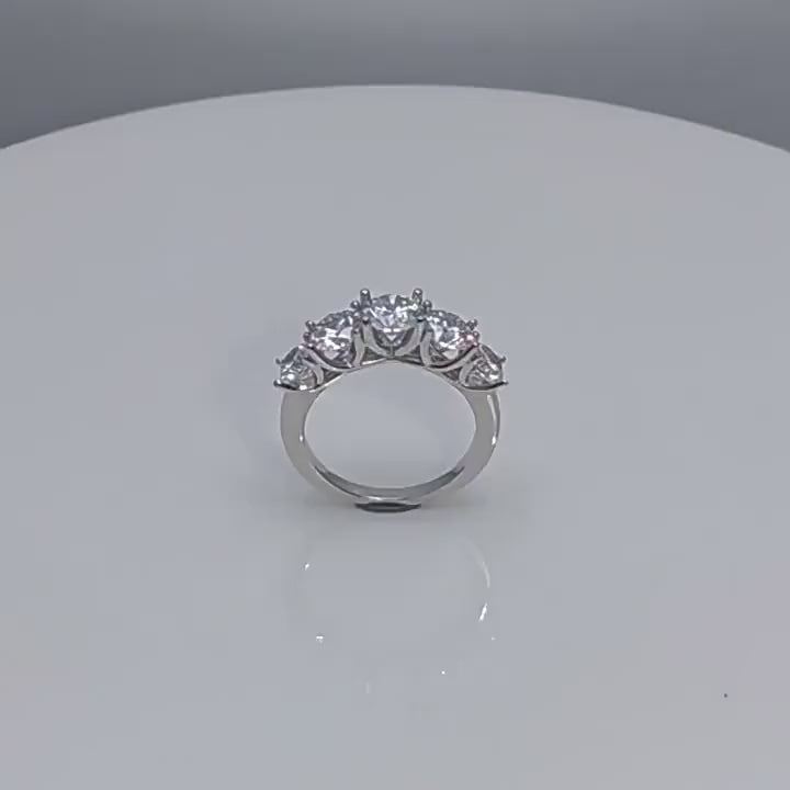 1 pezzo anello singolo stile vintage in argento 925 con moissanite - gioielleria di moda raffinata con design unico in alluminio, aspetto semplice e classico, ideale come regalo per la fidanzata, proposta, fidanzamento, matrimonio, san valentino,